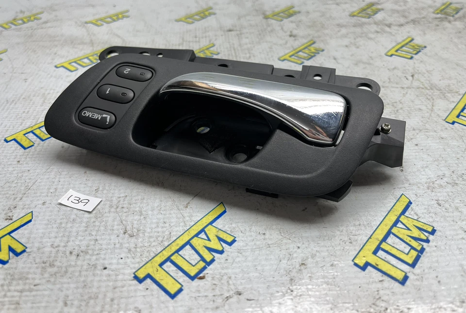 06-08 Acura TSX Manija Interior Tire DELANTERO CONDUCTOR IZQUIERDO Memoria 2006 2007 2008 OEM Foto 3 de 4