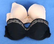Wacoal 75316 Mamia Underwire Lined T-Shirt Bra Bundle Lot Size 32A #C3659