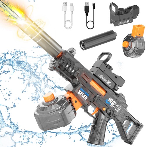 Electric Water Gun Pistol Ultimate Blaster Powerful Squirt Realistic Gun M416 - Picture 15 of 19