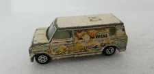 Vintage Yatming Yat Ming VULCAN Van #1501 Hong Kong White Ford or Chevy Van 