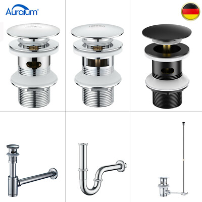 Sifone Lavabo Bagno 30723316 30723316-Set Completo Di Scarico Per Lavabo Con Valvola Tubo Scarico Lavandino - Foto 3