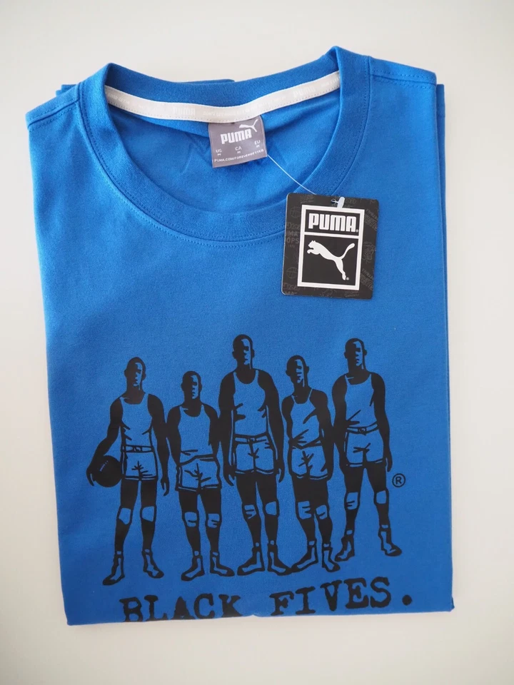 Puma. Camiseta azul. Talla L - Imagen 4 de 4