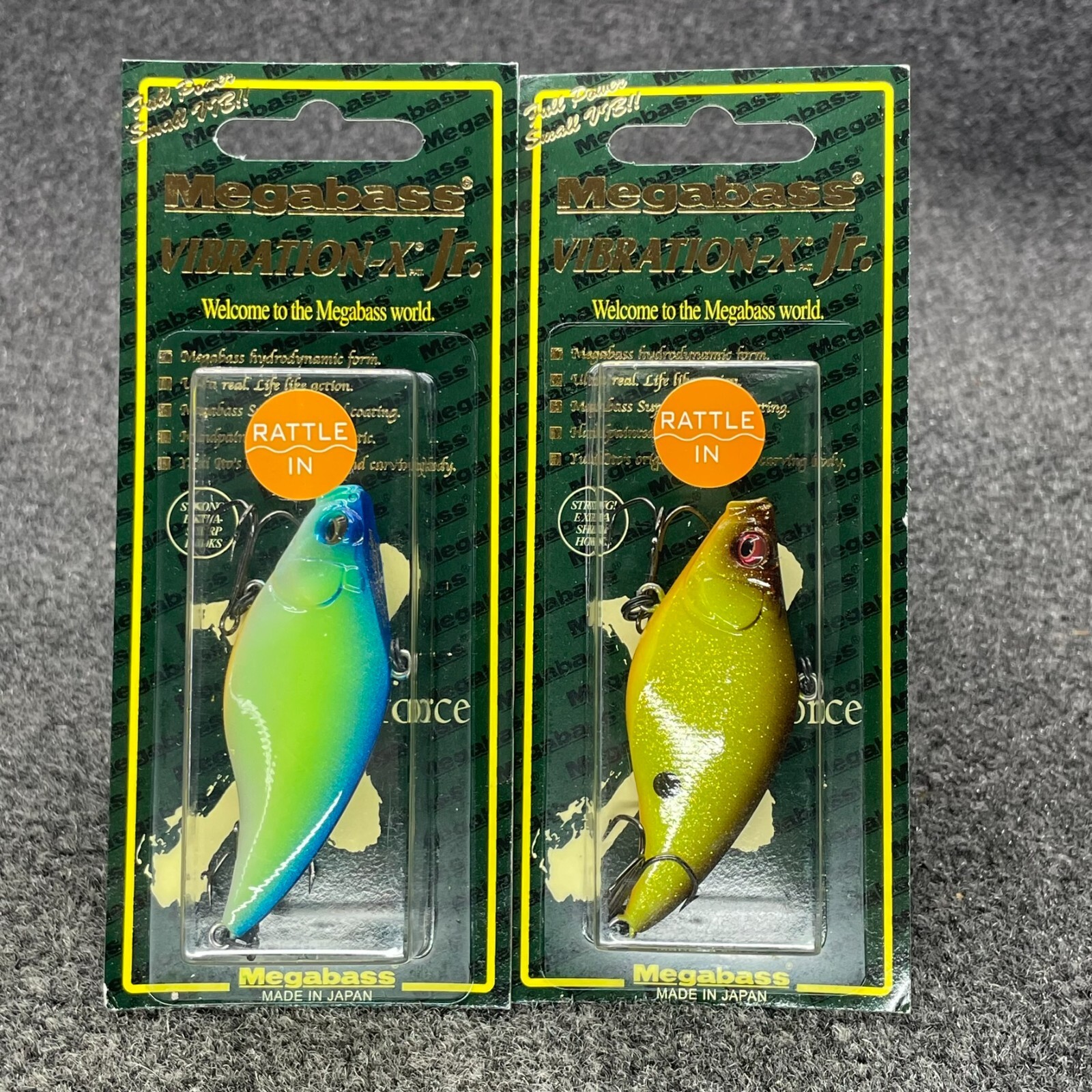 Megabass Vibration X Jr. Rattle In Lipless Crankbait Lure 1/2oz ...