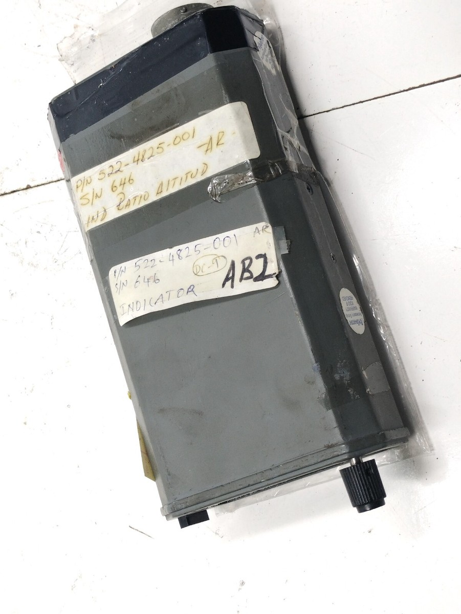 Collins Radio Altitude Indicator - 339H-2 - 522-4825-001 | eBay