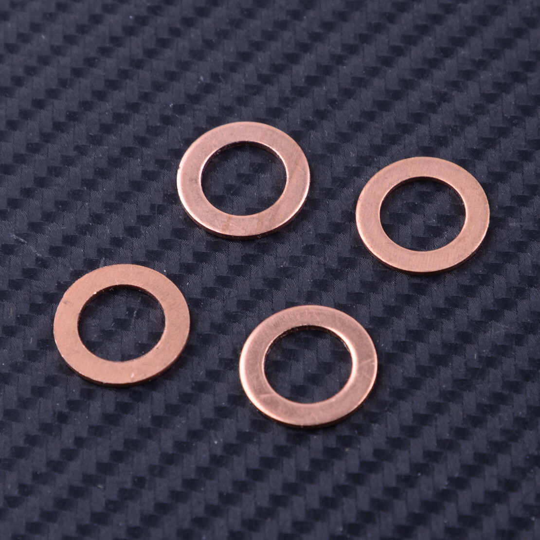 Motorrad Hauptzylinder Schauglas 12mm Mit Dichtung - 10er Set