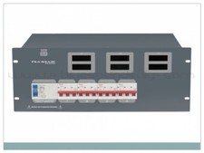 SHOWGEAR PSA-63A4C DISTRIBUTORE DI POTENZA POWERBOX A RACK CON USCITE CEE 5P 32A