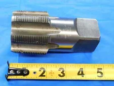 HANSON WHITNEY 2" 11 1/2 NPT HSG PIPE TAP 7 STRAIGHT FLUTE 2.0 11.5 TAPERED