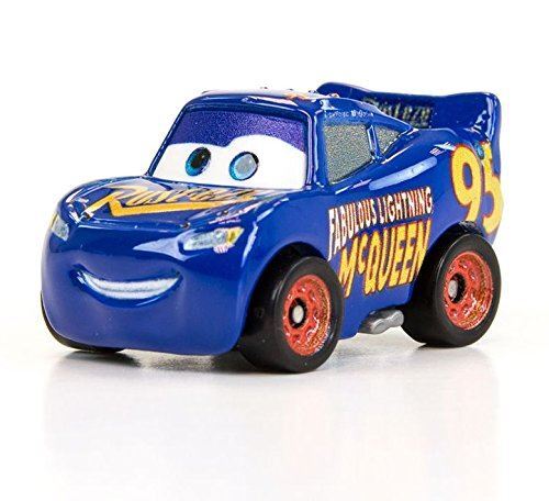 Disney Pixar Cars Fabulous Lightning Mcqueen Mattel Mini Racers Die Cast Modell-image
