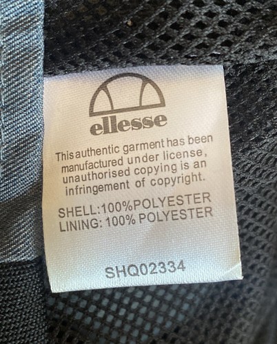 Ellesse Hooded Jacket Coat Men's Size Small Grey - Picture 4 of 4