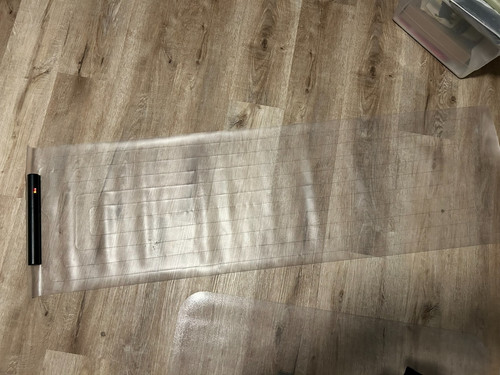 Cat Dog Shock Scat Mat * 56x18 inch Countertop / Sofa * Indoor Deterrent * EUC