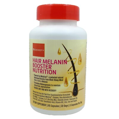 melanotan hair REGENSIFY Hair Melanin Booster Nutrition Anti Grey Hair Supplement with  Melatine