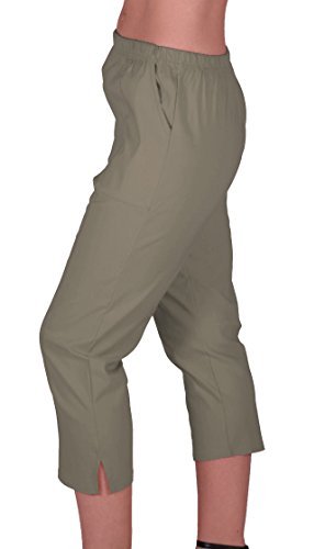 Womens Shorts Bermuda Pedal Pushers Pants Capri Casual Summer Trousers - Picture 12 of 23