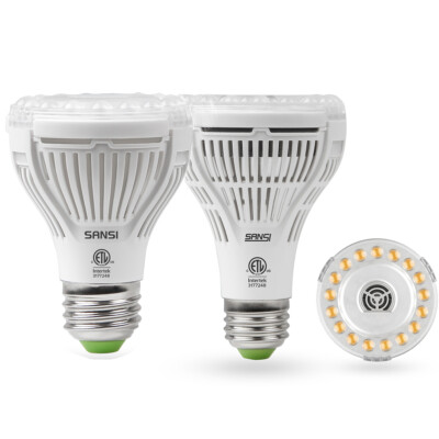 SANSI LED Grow Lights 10W 15W Full Spectrum Indoor Plants Lamp E26 Energy Saving