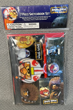 Star Wars Angry Birds Sketchbook Pencil Pouch School Set