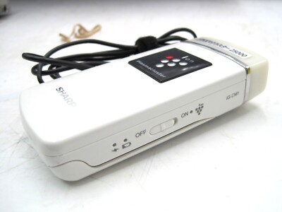 Sharp Plasmacluster Portable Air Ionizer Purifier IG-CM1 White