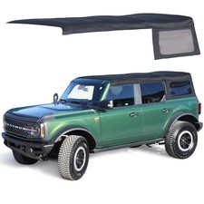 Sierra Offroad Soft Top Replacement 2021 - 2026 Ford Bronco 4dr - Black, Canvas