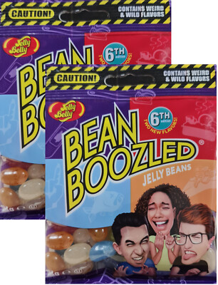 2x Jelly Belly Bean Boozled Beans Tüte 54g Bertie Botts 