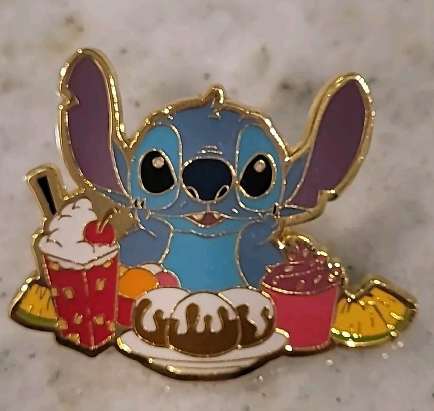 Loungefly Stitch With Desserts Pin - Assortment Of Desserts