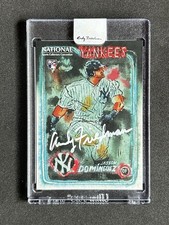 2024 Topps Spotlight Jasson Dominguez Rookie RC NSCC Parallel Artist Signed