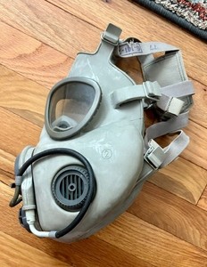 Title Vintage Czech M-10M Military Gas Mask With Straps | Cold War Collectible