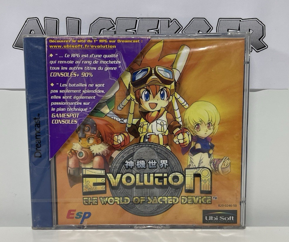 Evolution the world of sacred device Dreamcast Sega - NEUF SOUS BLISTER OFFICIEL