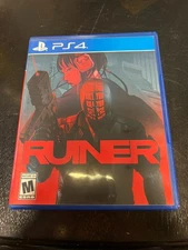 Ruiner (Sony PlayStation 4, PS4)  Complete In Box CIB. Tested & Working. SRG.