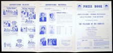 PLEASURE OF HIS COMPANY 1961 Fred Astaire Debbie Reynolds Lilli Palmer PRESSBOOK