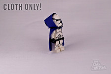 Dark Blue Hooded Cape Cloak for LEGO Minifigures Jedi Robe Cloth Accessory NEW