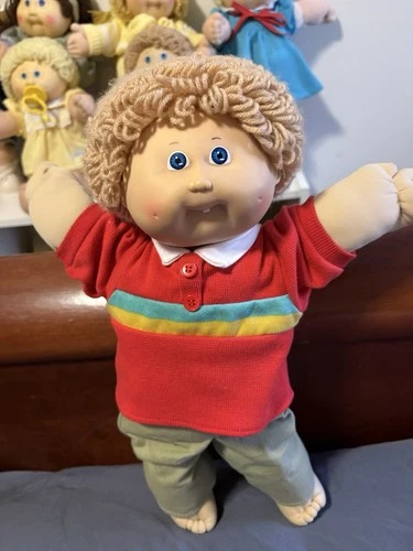 Cabbagepatch 1985 Ok Factory Wheat And Blue Eyes Hm5 Minty Vintage Smoke Free