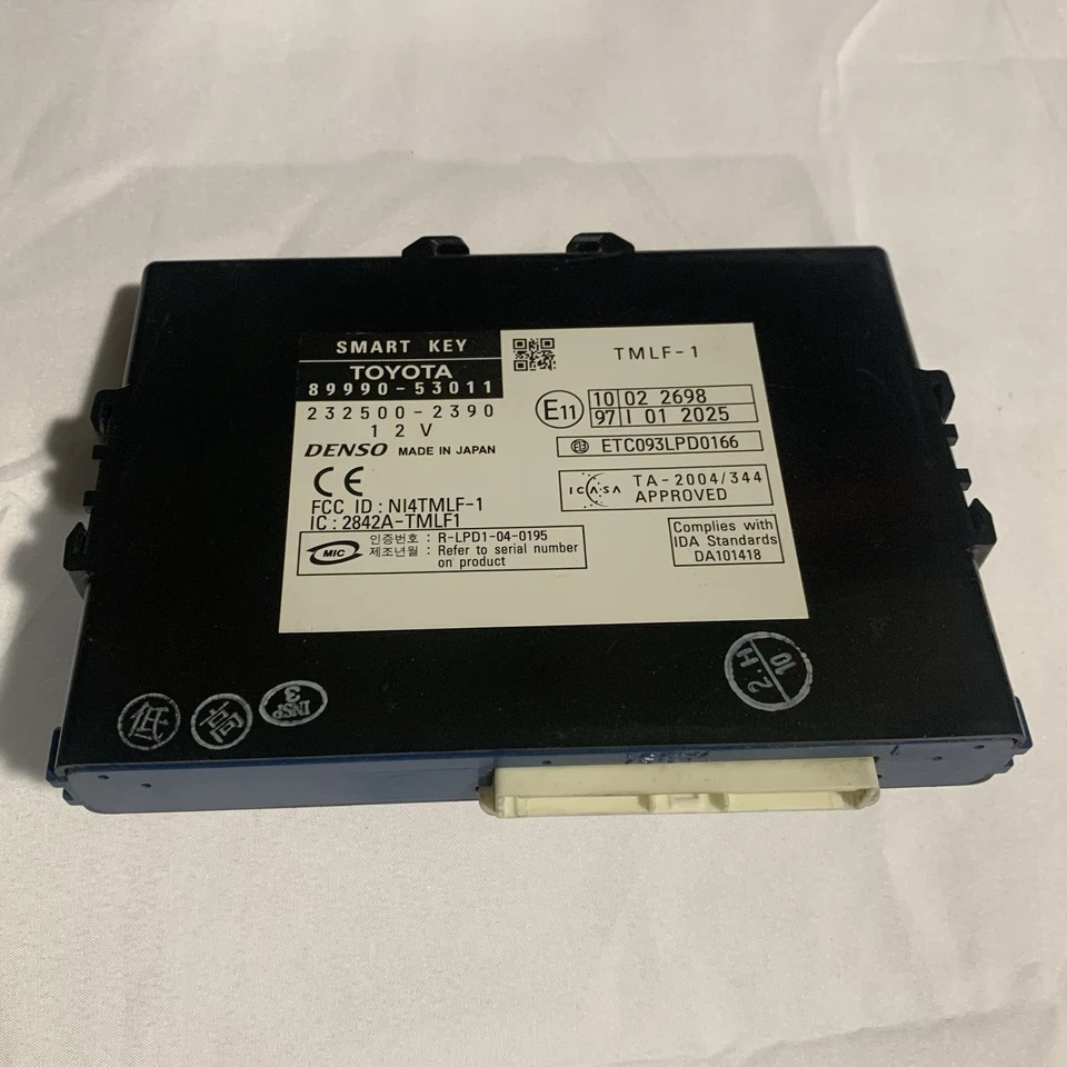 2006-2008 LEXUS IS250 IS350 SMART КЛЮЧ АНТИ КРАЖИ БЛОКИРОВКИ МОДУЛЬ 89990-53011 - Изображение 3 из 3