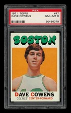 1971-72 Topps Set-Break # 47 Dave Cowens PSA 8 NM-MT