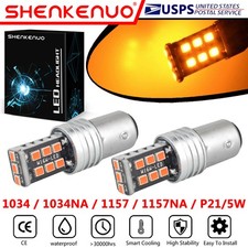 2X LED 1157 Brake Parking Turn Signal Lights Bulbs for Chevy Corvette 1964-1996