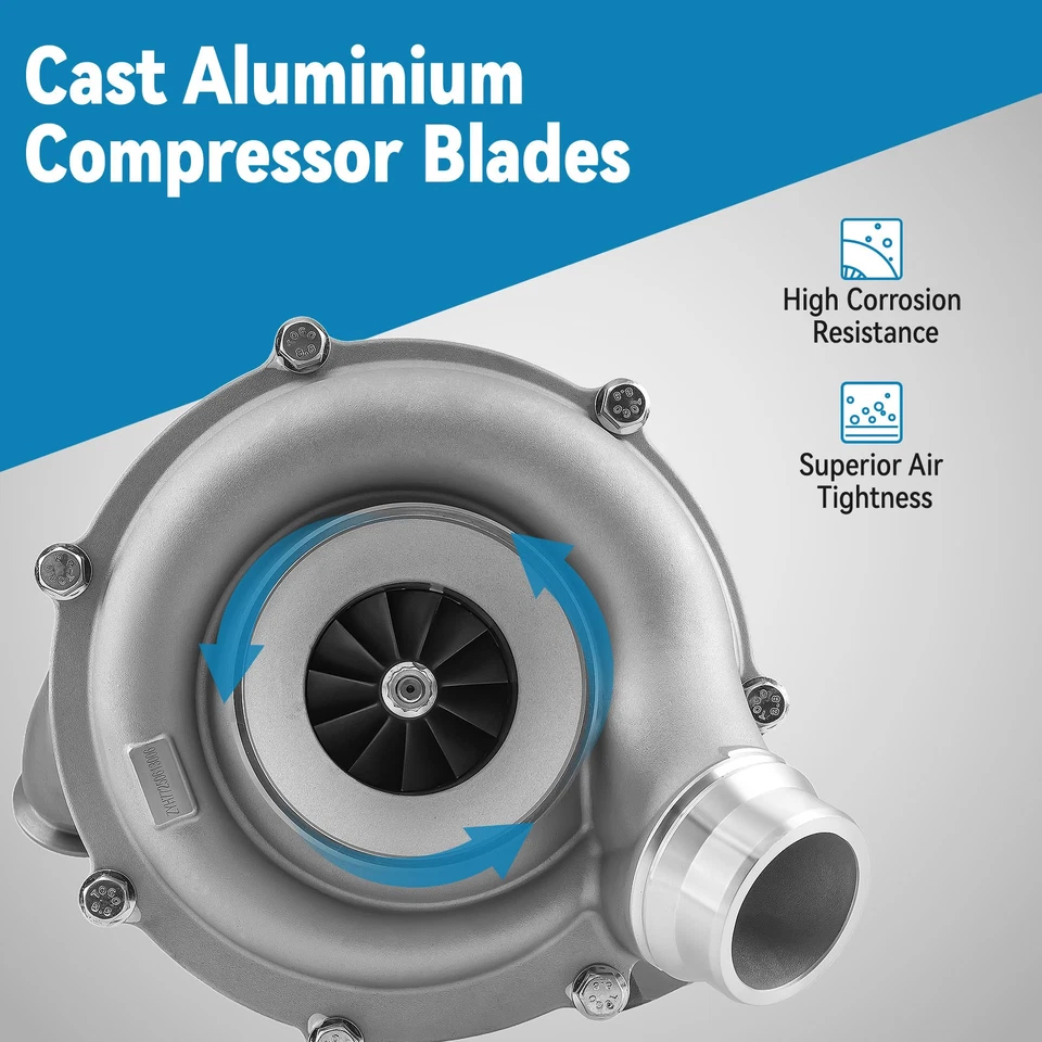 Turbocompresor para Ford F-250 F-350 F-450 Super Duty Turbo 6,7 L V8 2017 2018 2019 Foto 2 de 4