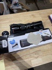 Vivitar Series 1 500mm F/8.0 HD/MC Telephoto Lens Box  Pouch READ DESCRIPTION