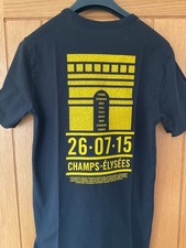 Rapha / Team Sky Tour de France Victory T Shirt 2015  Black - MED