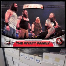 2016 Topps WWE #7AA The Wyatt Family Anti-Authority Ring Report - CA