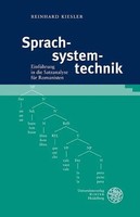 Sprachsystemtechnik EinfüHrung In Die Satzanalyse FüR Romanisten Kiesler Buch