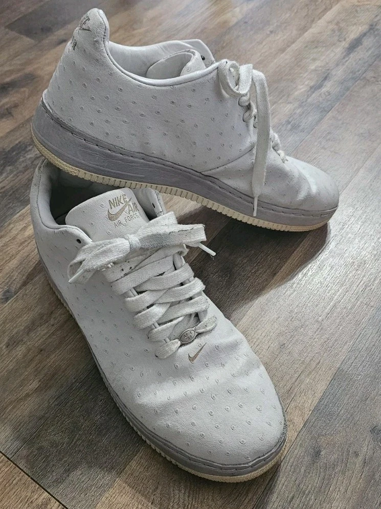 Nike Air Force 1 Supreme Low Seamless Ostrich for Sale