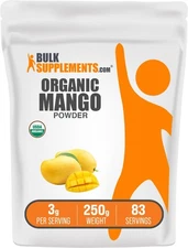 BulkSupplements Organic Mango Powder - 3g per Serving