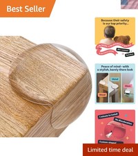 12 Durable Corner Protectors - Near-Invisible Safety Guards for Kids' Spaces