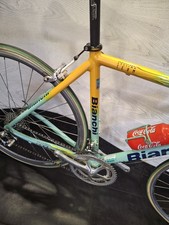 Bianchi Mega Pro L Marco Pantani Mercatone Uno Size 52 Alloy 7005 Nice Condition