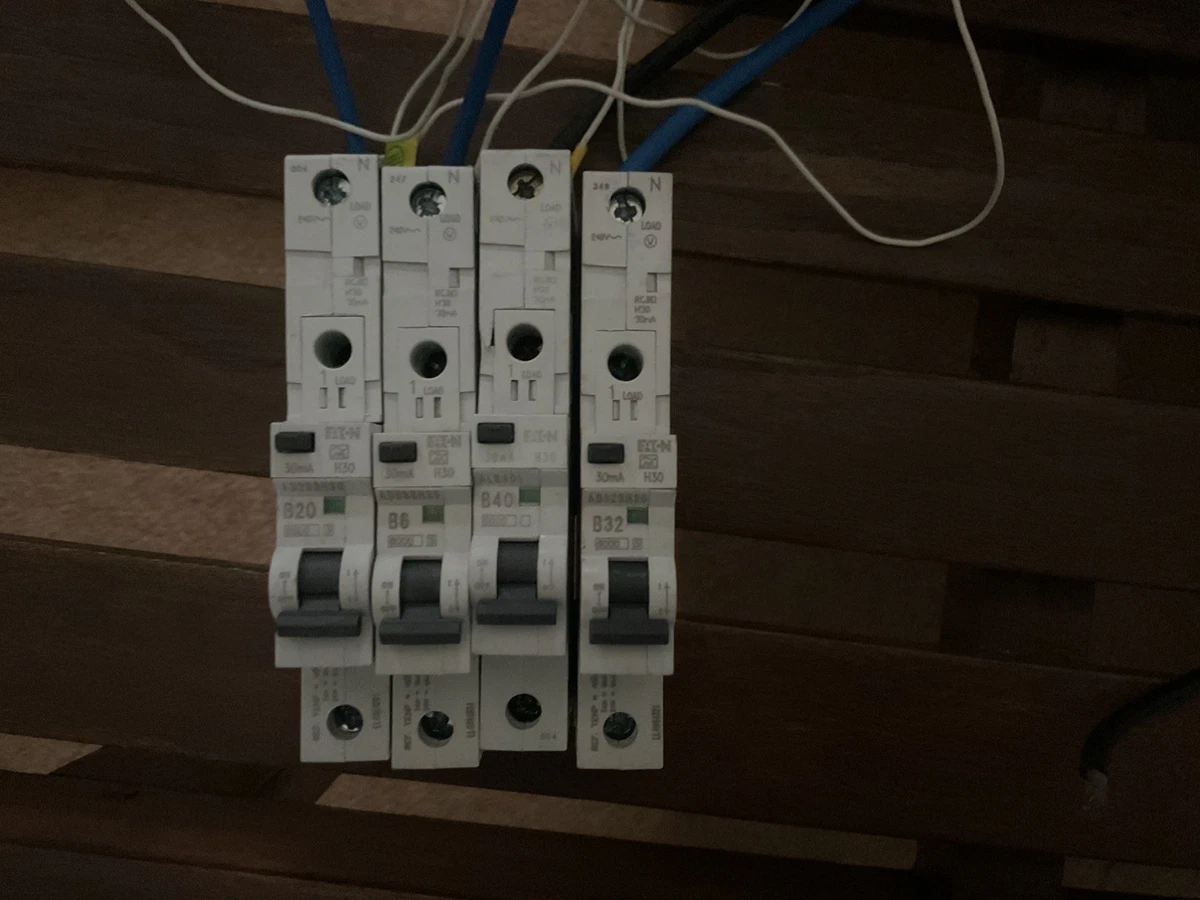 RCBO Eaton EAD06BH30 6A B6: Interruttore Magnetotermico Differenziale 1P 6A, Usato Ma In Buono Stato