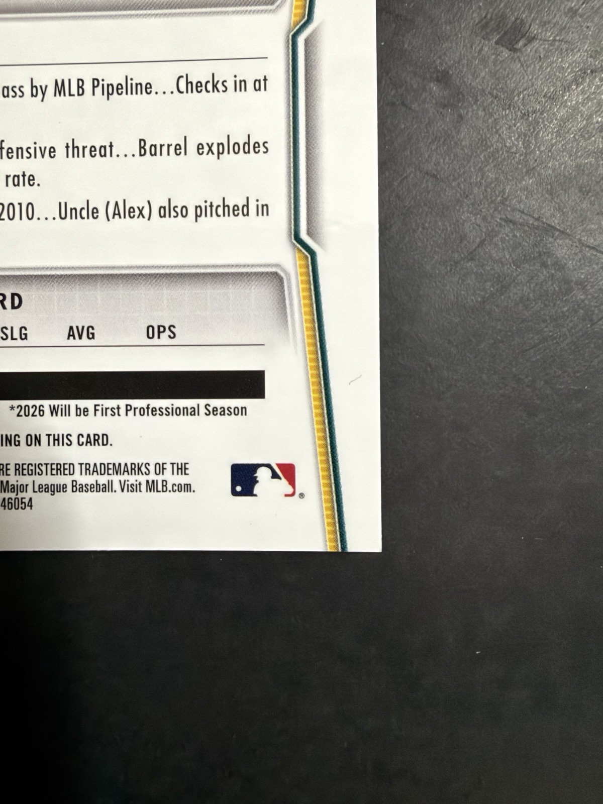 2026 Bowman Chrome - Johenssy Colome Auto /5 #CPA-JC Snack Pack Peanuts SSP 1/5 view 8