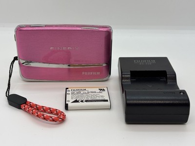 FUJIFILM finepix Z80 Pink 14MP Digital Camera 5x Optical Zoom From