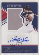 2018 USA Baseball Stars & Stripes Jerseys Blue Ink /199 Johnny Aiello Auto 0f8