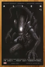 2021 Marvel Comics Alien Print Ad/Poster Authentic Johnson/Larroca Promo Pop Art