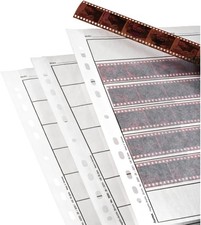 Image of Hama 100 Negative Archiving Sleeves for 7 Small Picture Strips with 6 Pictures