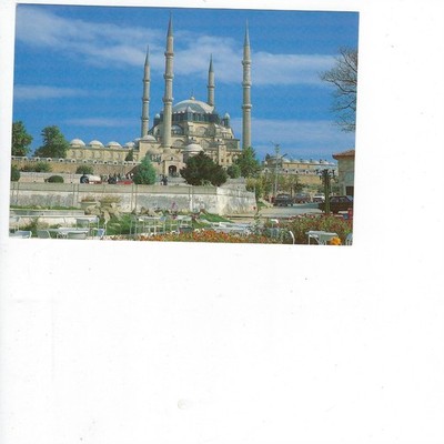 AK Postcard ( Turkey)  the mosque selimiye by Keskin Color Ankara card No 98