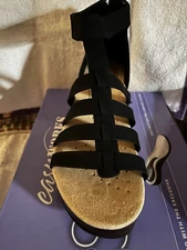 Women's Size 10 Sandal A Easy Works ByEasy Street Runa Black