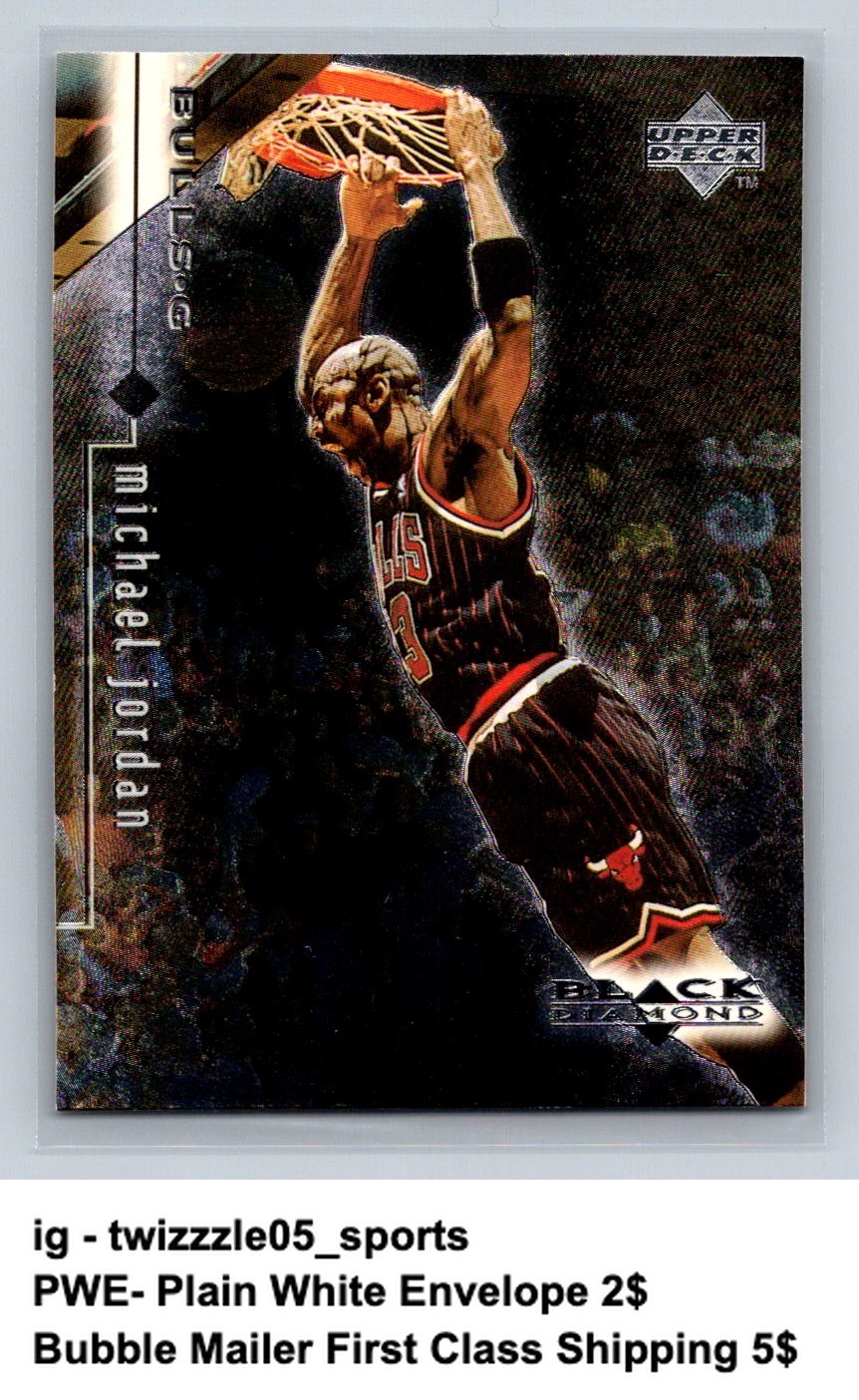 1998-99 Upper Deck Black Diamond #11 Michael Jordan